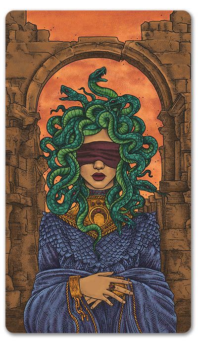 Evolving Identities  - Medusa Medusa Iphone Wallpaper, Medusa Background, Medusa Tarot Card, Wallpaper Medusa, Patience Is Power, Medusa Wallpaper, Medusa Painting, Medusa Art, Turn To Stone