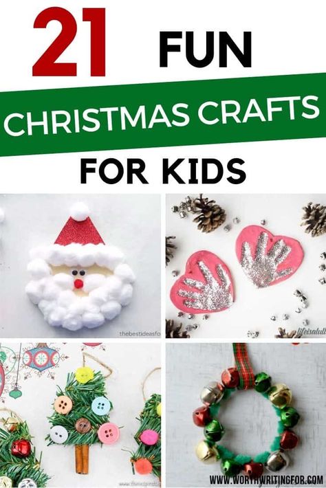 Planning to make fun Christmas crafts with kids this holiday season? Check out these fun holiday craft ideas perfect for doing at home on Christmas break or at a kids’ Christmas party. Easy and fun Christmas craft ideas for kids! #crafts #kidscrafts #Christmas #ChristmasCrafts #holidaycrafts Christmas Crafts With Kids, Fun Christmas Crafts For Kids, Holiday Craft Ideas, Holiday Party Crafts, Crafts With Kids, Fun Holiday Crafts, Christmas Party Crafts, School Christmas Party, Gathering Ideas