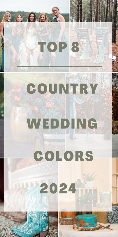 Teal Country Wedding Colors for 2024, Teal Bridesmaid Dresses, Teal Bridal Boots - ColorsBridesmaid Country Wedding Palette, May Rustic Wedding Colors, Rustic Wedding Color Schemes Country Colour Palettes, Bridesmaid Dresses For Country Wedding, Summer Farm Wedding Colors, Rustic Country Wedding Colors, Rustic Spring Wedding Colors Country, Bridesmaid Dress Colors 2024, Country Wedding Color Schemes Spring