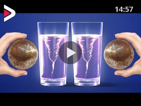 Timestamps: 0:05 How to pour water from a glass to a glass without using your hands 0:39 Colorful water 1:20 Static electricity 2:07 Ice and salt 2:37 Oil and paint 3:19 Ice and copper wire 3:56 Cola and sponge This video is made for entertainment purposes. We do not make any warranties about the completeness, safety and reliability. Any action you take upon the information on this video is strictly at your own risk, and we will not be liable for any damages or losses. It is the viewer's respon Magnet Science Project, Science Magic Tricks, Science Experiments Videos, Magnet Experiments, Gravity Science, Science Project Models, Lab Decor, Science Tricks, Amazing Science Experiments