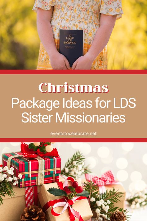 A compilation of 36 ideas of gifts for a Christmas package for LDS sister missionaries! Christmas Package Ideas, Lds Missionary Christmas Gifts, Missionary Christmas Packages, Lds Missionary Packages, Lds Christmas Gifts, Sister Missionary Gifts, Lds Christmas, Missionary Care Packages, Lds Mission