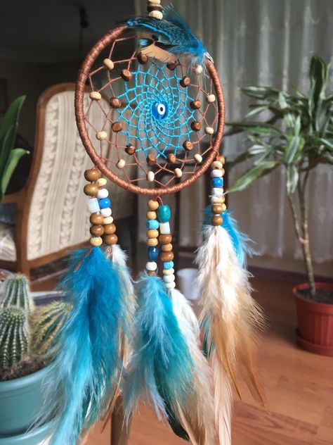 Blue Dreamcatcher for Car Rear Mirror Dreamcatcher Native | Etsy Dreamcatcher For Car, Blue Dreamcatcher, Car Hanging Accessories, Blue Dream Catcher, Dream Catcher Decor, Black Dream Catcher, Rear Mirror, Cool Car Accessories, Rear View Mirror Accessories