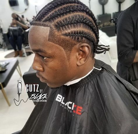 Cornrows With Line Up Men, Boys Cornrows, Cornrows For Boys, Man Braids, Interesting Hairstyles, Men Cornrows, Black Haircut Styles, Boy Braids, Black Haircut