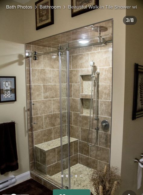 Shower Renovation, Casa Clean, Small Bathroom Renovations, Small Bathroom Renovation, Bathroom Redesign, Small Bathroom Makeover, Bathroom Remodel Designs, Bathroom Remodel Shower, Shower Remodel