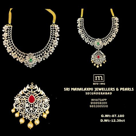 Jewellery Diamond, Necklace Bridal, Diamond Jewelry Designs, Video Call, Bridal Jewellery, Gold Jewellery Design, Diamond Jewellery, Jewellery Design, Call Whatsapp