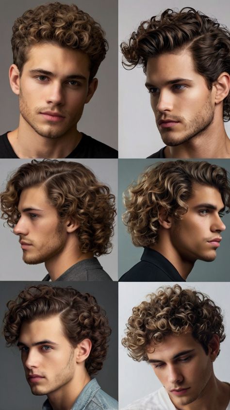 Stylish Men's Short Curly Hairstyles Ideas for White Boy Curly Haircut 💇 Curly Hair White Boy, Curly Hair For Boys, Boy Curly Haircut, Short Curly Hairstyles Ideas, Faux Hawk Men, Curly Hairstyles Ideas, Mens Short Curly Hairstyles, Boys Curly Haircuts, Curly Faux Hawk