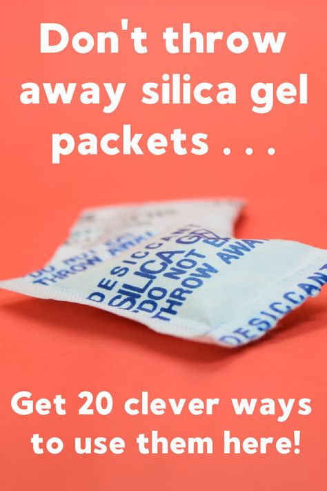 Silica Gel Uses, Silica Packets, Homemade Cleaning Solutions, Gel Pack, Remove Dark Circles, Clever Hacks, Simple Life Hacks, Silicone Gel, Clever Ideas