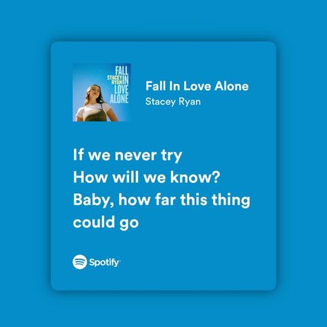 Let's Try Again, Fall In Love Alone, Alone Lyrics, Spotify Lyrics, Falling In Love Again, Autumn Quotes, Lets Try, Hopeless Romantic, Lyric Quotes