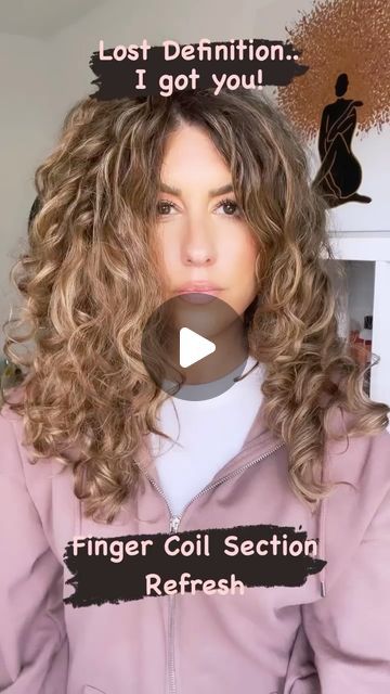 Claire 🇬🇧 on Instagram: "FINGER COIL SECTION REFRESH   Sometimes you just don’t need to refresh your entire head!  This is great way to get definition back without re doing large sections of hair 🙌  #refresh #curlyhair #curlyrefresh #refreshingcurls #curlsunderstood #curlyhaircare #curlyhairroutine #curlyhairtips #fingercoiling #loveyourcurls #curlycommunity #curldefinition #curlywavy #curlytips" How To Refresh Your Curls, Finger Coiling Wavy Hair, Curl Refresh Routine, How To Finger Coil, How To Finger Curl Hair, Finger Curls Natural Hair, Finger Coiling Curly Hair, Curl Refresh, Finger Coiling