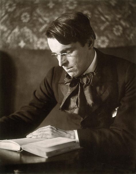 W.B. Yeats. August Strindberg, W B Yeats, Beautiful Poems, William Butler Yeats, Contemporary Poetry, Samuel Beckett, Art Of Manliness, Poem A Day, Writers And Poets