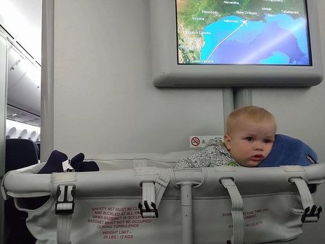 All You Have To Know About Airplane Bassinet For Your Baby: what some airline companies hide from us Airplane Bassinet, Flying With A Baby, Airline Company, Baby Bassinet, United Airlines, Traveling With Baby, Bassinet, Airlines, Flight