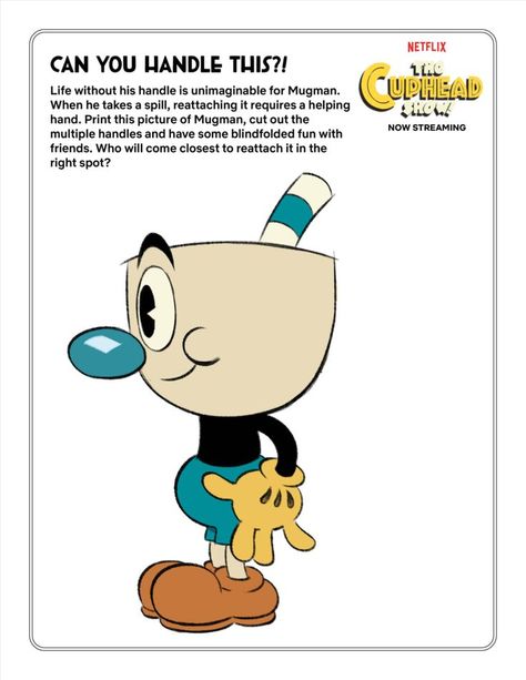 Follow the misadventures of Cuphead and Mugman in THE CUPHEAD SHOW! then check out these activities for the whole family! The Cuphead Show, Cuphead And Mugman, Cuphead Show, Deal With The Devil, Coloring Tutorial, Character Sketches, Bendy And The Ink Machine, Helping Hands, Old Cartoons