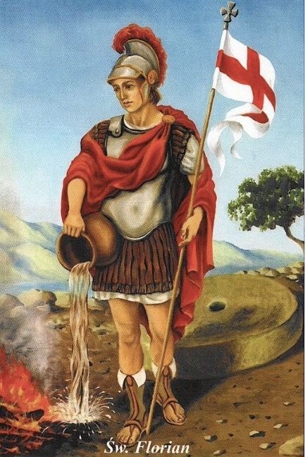 Saint Florian, Linz Austria, St Florian, Chimney Sweep, Patron Saints, Sacred Art, Firefighter, Austria, Poland