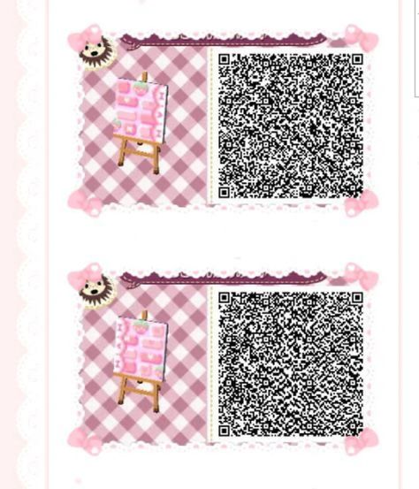 not mine! just saving to pin so i dont lose it :) #acnl #newleaf #animalcrossing #paths #qrcode #pink Acnl Qr Codes Paths, Path Acnh, Qr Code Animal Crossing, Acnl Paths, Acnl Qr Codes, Motif Acnl, Animal Crossing 3ds, Ac New Leaf, Acnh Designs