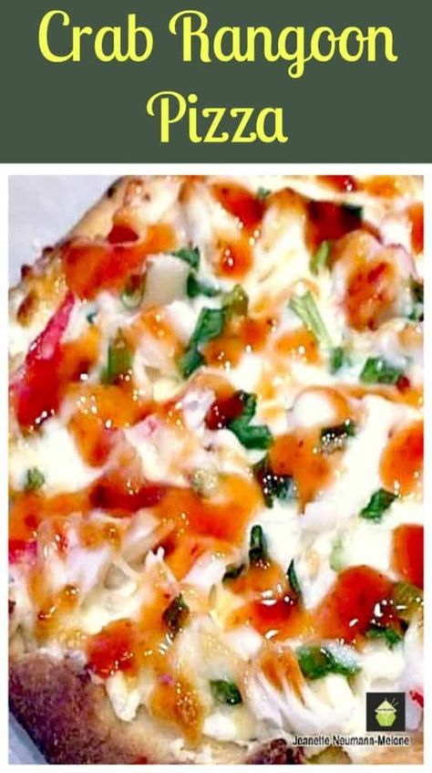 Crab Rangoon Flatbread, Crab Rangoon Pizza, Stromboli Recipes, Guest Recipes, Current Recipes, Monster Pizza, Chinese Seafood, Mix Pizza, Pizza Buns