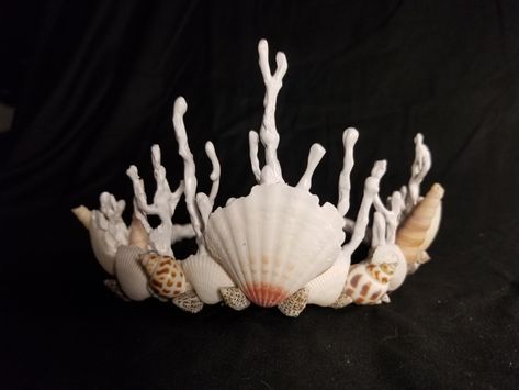 Coral Crown Mermaid, Pirate Crown, Mermaid Jewlery, Coral Costume, Ocean Crown, Mermaid Crown Tiaras, Diy Mermaid Crown, Coral Crown, Sea Crown