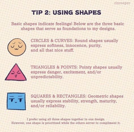 Designing Characters, Shape Language, Character Design Tips, Character Design Tutorial, Art Advice, Study Design, Anatomy Reference, Basic Shapes, Art Tutorials Drawing