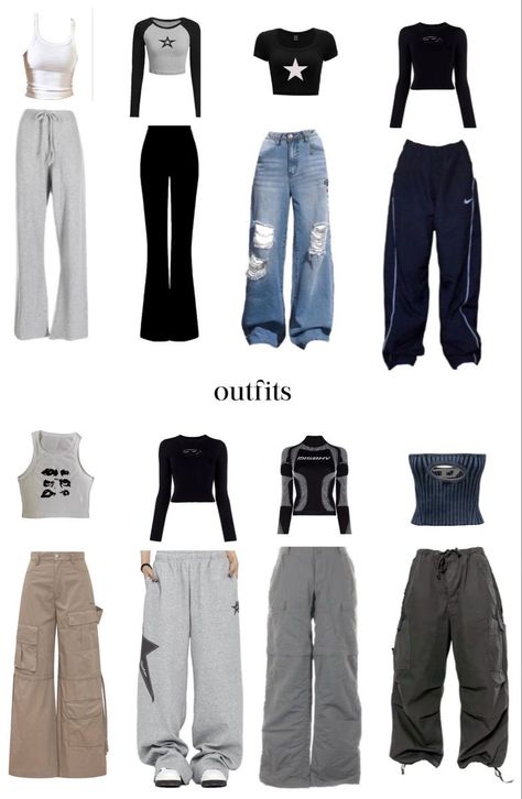 K Pop Outfits Casual, Y2k Fashion Kpop, K Pop Outfits Concert, K Pop Fits, K Pop Aesthetic Outfits, Newjeans Outfits Inspired Y2k, Ive Concert Outfit Ideas, Y2k Female Outfits, Kcon Concert Outfit