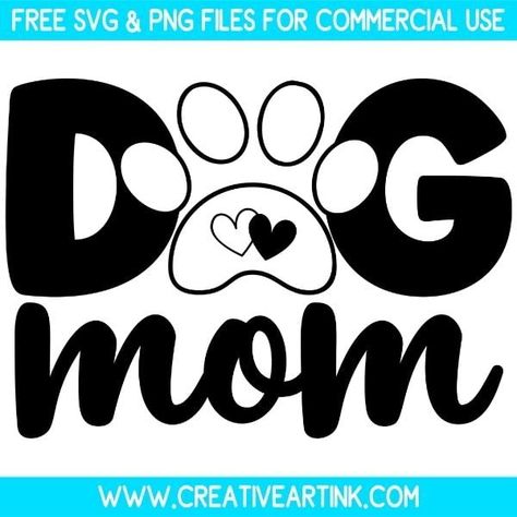 Dog Mom #2 SVG - Free SVG | Creativeartink Teachers Thanksgiving, Dog Mom Svg, Free Svg Files, Online Tutorials, Free Dogs, Cheer Mom, Christian Christmas, Do It Yourself Projects, Dog Pin