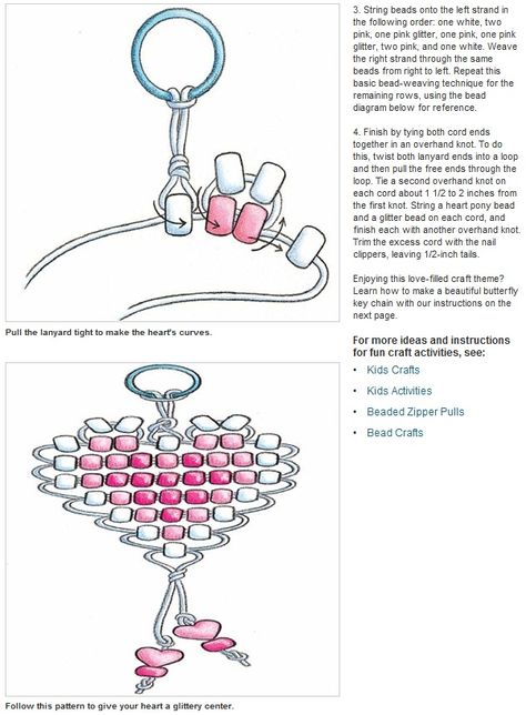 Beaded Keychain Tutorial. Beaded Keychain Diy Animals, Kandi Keychain Tutorial, Bead Keychain Tutorial, Bead Keychain Patterns, Bead Figures, Beaded Keychains Patterns, Keychain Tutorial, Pony Bead Projects, Pony Bead Crafts