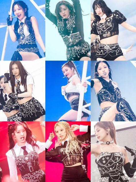 Twice Fanart, Tweed Set, Tour Outfits, Sana Momo, Korea Fashion, Performance Outfit, Kpop Outfits, Stage Outfits, Kpop Fashion