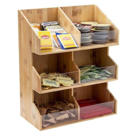 Tea Corner, Office Break Room, Tea Station, Teachers Lounge, Coffee Storage, Countertop Organizer, Mind Reader, Office Coffee, Vertical Storage