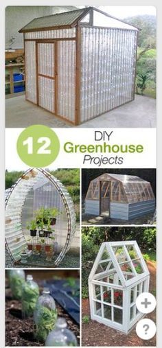 how to make greenhouses Greenhouse Projects, Kebun Herbal, Build A Greenhouse, Greenhouse Plans, Diy Greenhouse, Garden Greenhouse, Have Inspiration, Hydroponic Gardening, Gardening Gloves