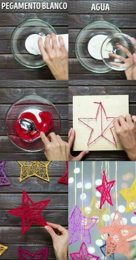 Diy Christmas Videos, Decorations Table, Easy Christmas Crafts, Handmade Christmas Decorations, Diy Easter, Vintage Easter, Christmas Crafts For Kids, Diy Easy, Christmas Deco