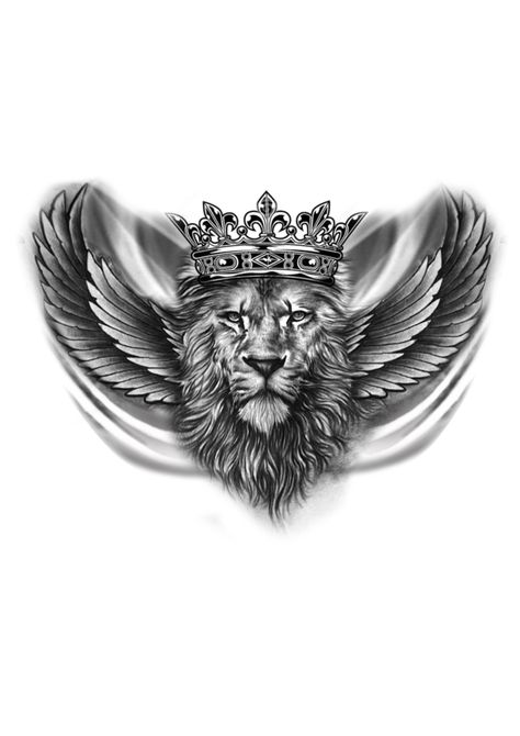 Lion chest Tattoo design Lion Chest Tattoo Men Ideas Full, Lion On Chest Tattoo, Lion Wings Tattoo, Lion Chest Tattoo Men Design, Lion Tatoos Men Art Designs, Lion Chest Tattoo Men, Lion Tattoo Chest, Lion Neck Tattoo, Traditional Tattoo On Leg