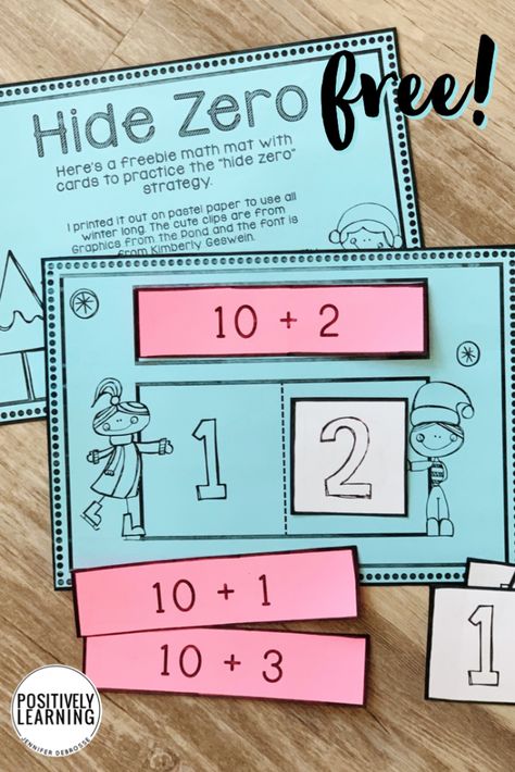 Do you use Eureka Math? This Hide Zero math mat provides extra practice for our first graders. Download this free set! #mathgames #eurekamath #placevalue Kindergarten Eureka Math, Engage Ny Math First Grade, Eureka Math Squared 1st Grade, Eureka Math Centers 1st Grade, First Grade Math Journals, Eureka Squared First Grade, Eureka Math Squared 2nd Grade, Eureka Math 2nd Grade, Math Kindergarten Worksheets