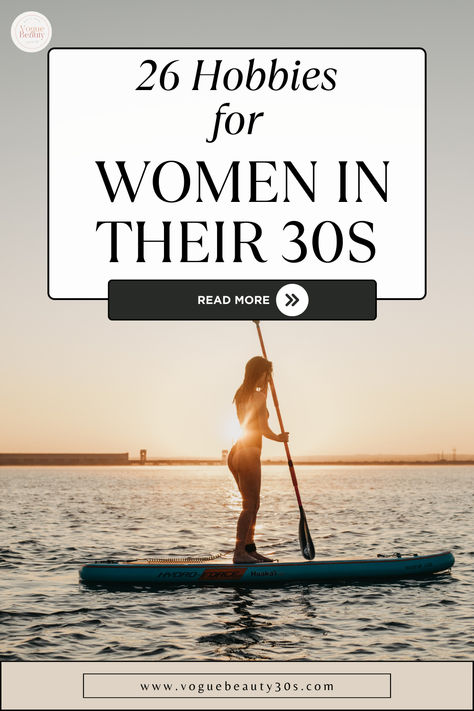 "Revitalize your leisure time with these 26 unique hobbies tailored for women in their 30s! 🌸 From empowering fitness pursuits to creative outlets, discover the perfect hobby to add joy and fulfillment to your life. Embrace the adventure! #HobbiesForWomen #30sLife #DiscoverYourPassion" Starting Over In Your 30s, Hobbies For Women In Their 30s, Unique Hobbies, 35 Year Old Woman, Women In Their 30s, Women Advice, Hobbies For Women, Adventurous Women, Hobbies To Try