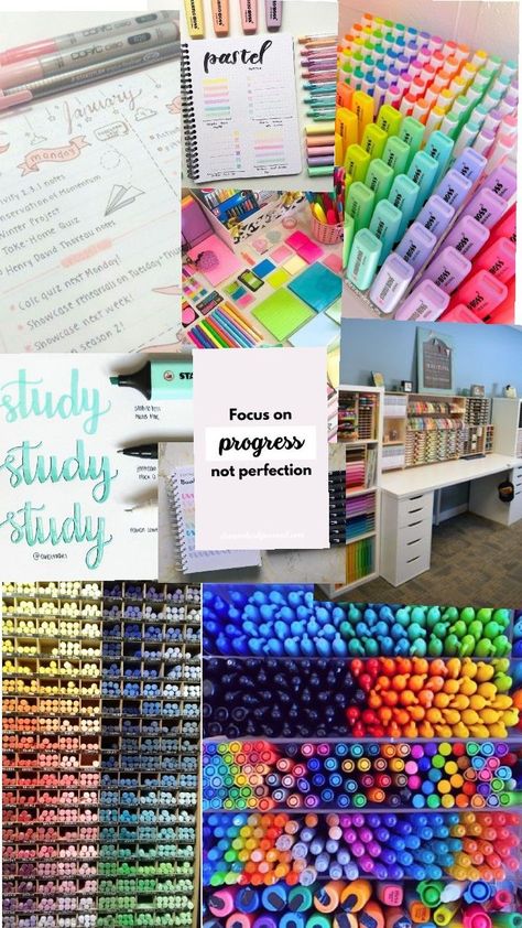 Do it this way Stationary Obsession, Stationery Obsession, Ways To Organize, Boss Me, Henry David Thoreau, Study Table, Pastel, Stationery