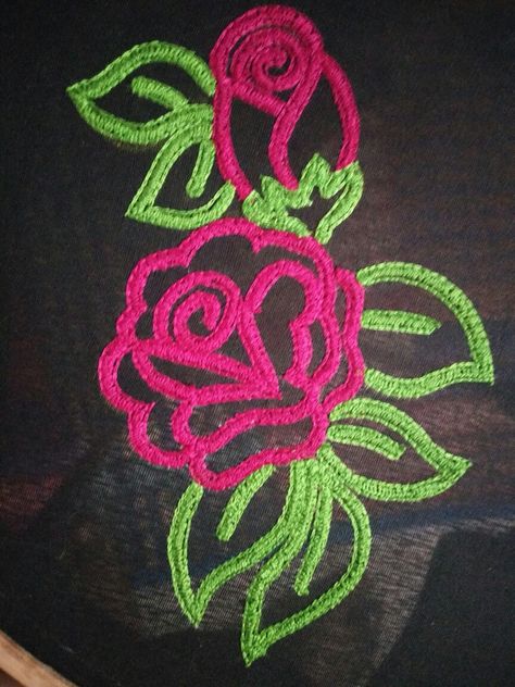 Half load stitch design type 1 Half Loading Stitch Design In Aari, Half Load Stitch Design Aari, Loading Stitch Design In Aari, Aari Work Designs Pattern Hand Embroidery, Pencil Drawing Images, Designer Bed Sheets, Aari Design, Flower Pattern Drawing, Designer Bed