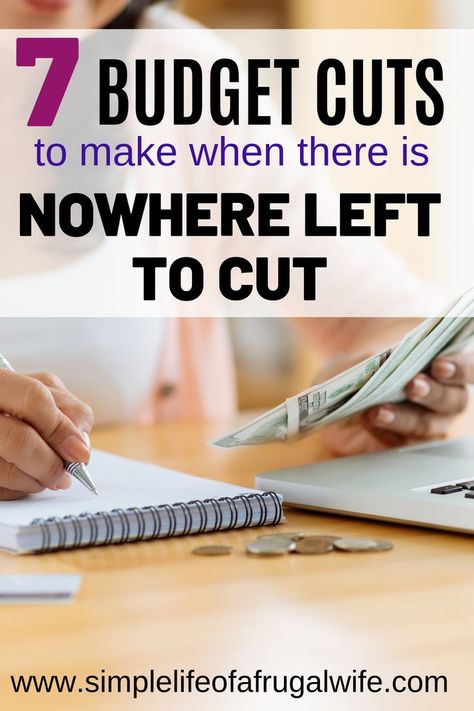 If you are on a tight budget it can feel impossible to cut costs. Trim expenses with these 7 ideas. #budgetcuts #tightbudget #waystosavemoney Budget Binder Free, Saving Money Frugal Living, Cut Expenses, Household Expenses, Life On A Budget, Money Frugal, Saving Money Budget, Free Budget, Living On A Budget