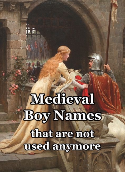 i want these to make a comeback #names #nameart #namemeaning #medieval... | medieval names | TikTok Medieval Names Boys, Medieval Last Names, Medieval Male Names, Medieval Boy Names, Names Tiktok, Medieval Names, Fantasy Male Names, Cool Fantasy Names, Fantasy Character Names