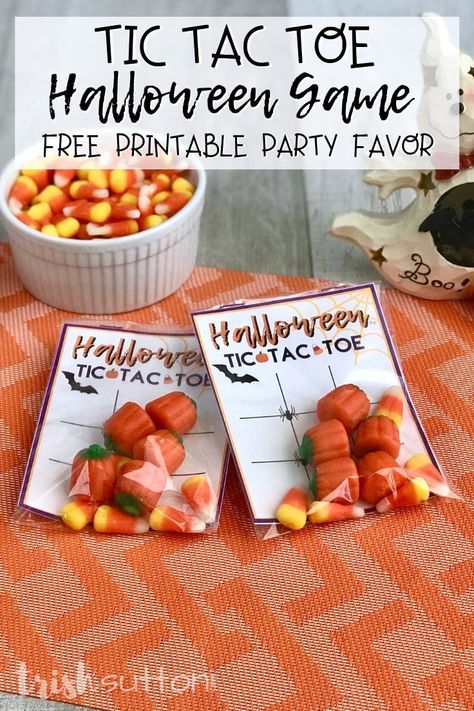 Halloween Games For Party, Halloween Tic Tac Toe, Games For Party, Dulceros Halloween, Halloween School Treats, Halloween Class Party, School Halloween Party, Free Printable Halloween, Classroom Treats