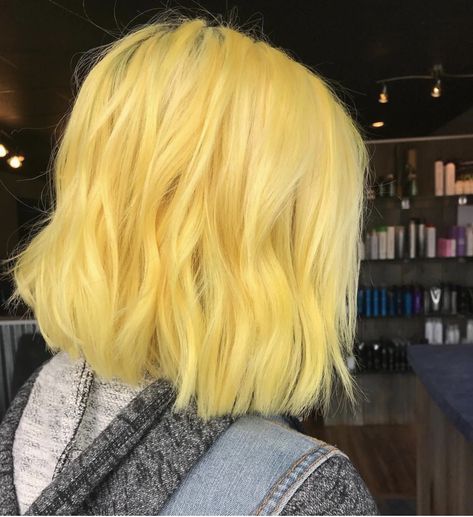 Yellow Hair Color, Pulp Riot Hair Color, Pulp Riot Hair, Bright Red Hair, Pulp Riot, Funky Hairstyles, Hair Shades, Yellow Hair, Dye My Hair