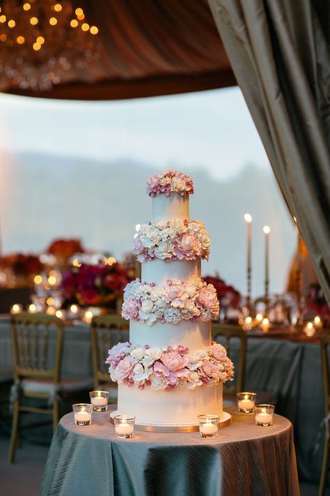 French Wedding Cakes, Cake Rose, Fancy Wedding Cakes, Swiss Buttercream, Wedding Cake Design, Indoor Wedding Receptions, Dream Wedding Cake, Floral Wedding Cakes, Sage Wedding