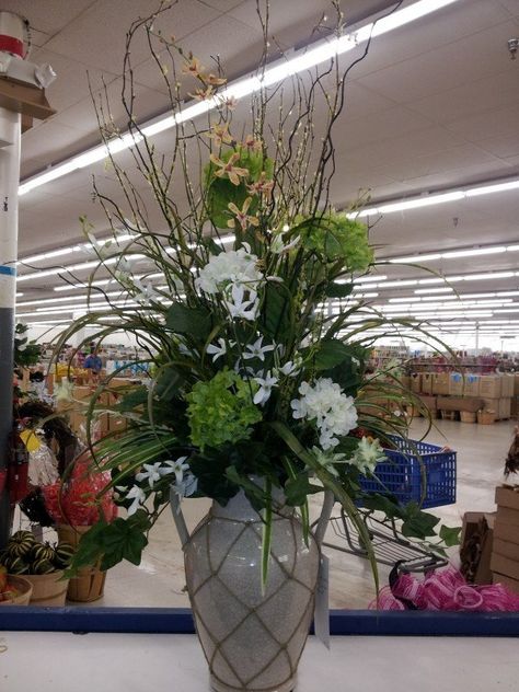 Masculine Florals, Floor Arrangements, Tall Floral Arrangements, Hydrangea Arrangement, Large Hydrangea, Large Floral Arrangements, Large Flower Arrangements, Hydrangea Arrangements, Corporate Flowers