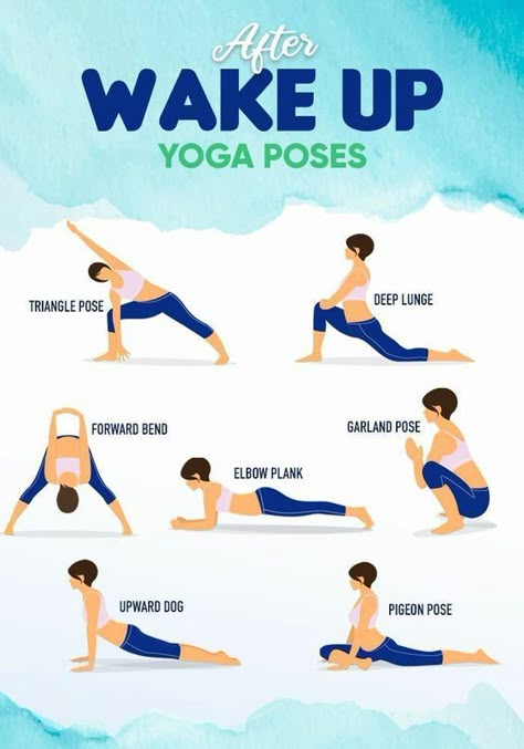 Do you know morning time is the best time for doing yoga exercises, but some yoga poses are best for this time? Know after wake-up yoga poses. Wake Up Workout, Beginner Morning Yoga, Wake Up Yoga, Morning Yoga Routine, Body Transformations, Latihan Yoga, Yoga Program, Relaxing Yoga, Yoga Exercises