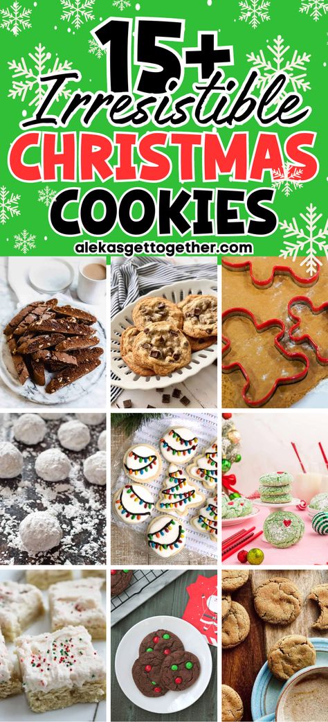 Christmas just wouldn't be Christmas without fun and cute Christmas cookies! Take a look at these 19 Easy Christmas Cookie Recipes you must try! Easy Cookies For Christmas Exchange, Cheap Christmas Cookies, Best Xmas Cookie Recipes, Large Batch Cookies, Xmas Cookie Recipes, Holiday Chocolate Cake, Best Christmas Treats, Xmas Cookies Recipes, Christmas Cookie Recipes Holiday