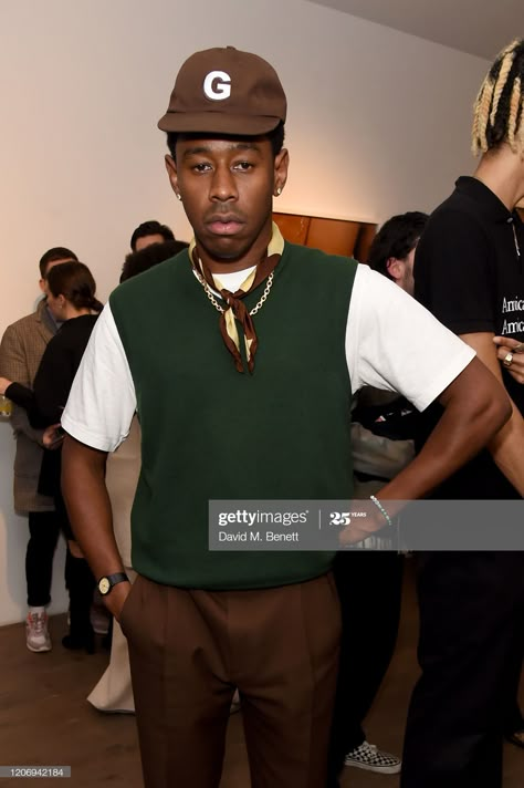 Tyler The Creator Fashion, Tyler The Creator Outfits, Dapper Gentleman Style, Grandpa Style, Best Dressed Man, Dapper Gentleman, Street Fashion Men Streetwear, Concert Looks, Concert Tees