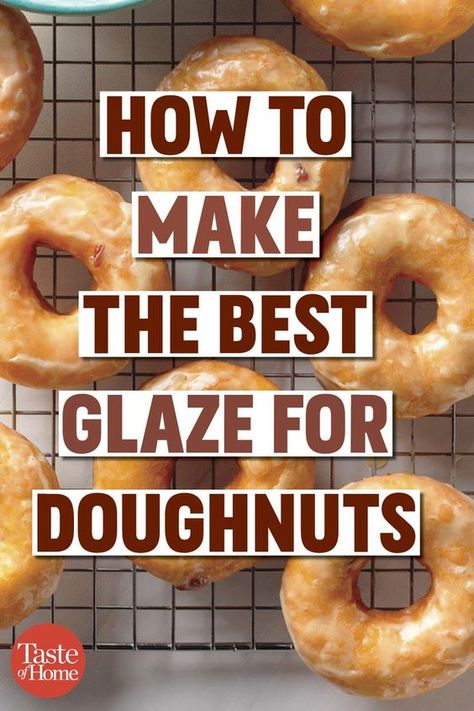 Glaze For Doughnuts Recipes, How To Make Doughnut Glaze, Glaze For Donuts Recipe Easy, Easy Doughnut Glaze Recipe, Homemade Donut Icing, Glazes For Donuts Recipes For, Mini Donuts Glaze Recipe, Mini Donut Glaze, How To Make Donut Glaze Icing