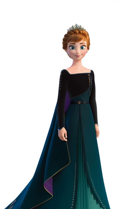 Frozen 2 Anna Queen of Arendelle HD images Frozen 2 Anna, Frozen 2, The Princess, Hd Images, Tiara, Frozen, Queen, Green, Blue