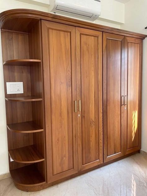 Wooden Wardrobe Design Bedroom, Wooden Cupboard Design, Wall Wardrobe Design, Wooden Wardrobe Design, Wooden Cupboard, Modern Cupboard Design, Wardrobe Door Designs, Wooden Bed Design, Bedroom Cupboard Designs