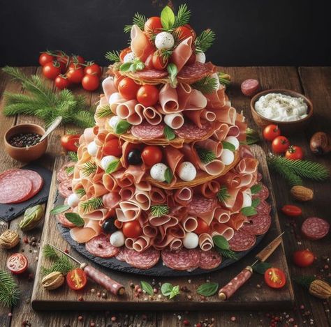 Italians who love Food | Christmas Antipasto goals Christmas Antipasto, Food Boards, Food Christmas, Christmas Food, Love Food, Christmas