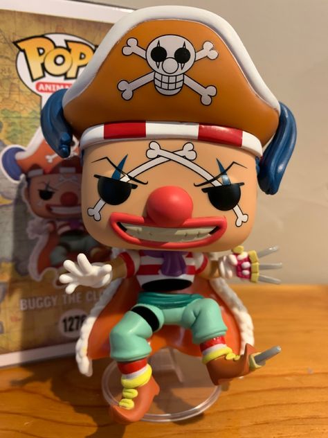 Buggy The Clown Manga, One Piece Funko Pop, Buggy One Piece, Funko Pop One Piece, Buggy The Clown, One Piece Pop, Игрушки Funko Pop, Action Figure One Piece, Anime Wall Prints !!