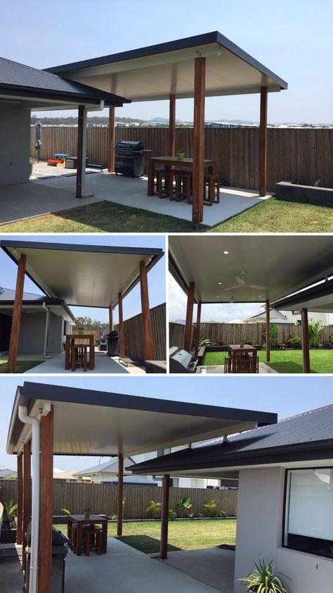 Covered Patio Design, Tiny House Talk, Carport Designs, Modern Small House Design, Small House Interior Design, Cozy Patio, Pergola Attached To House, Deck Designs Backyard, Backyard Renovations