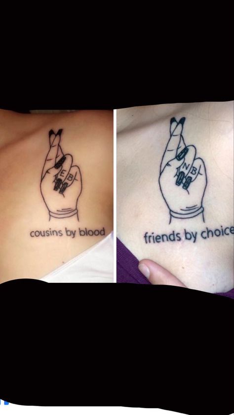 Matching Cousin Tattoos, Matching Tattoos For Siblings, Wrist Tattoos Words, Brother And Sister Tattoo Ideas, Sister Tattoo Ideas, Cousin Tattoos, Maching Tattoos, Arm Sleeve Tattoos For Women, Matching Friend Tattoos