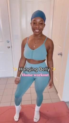 Belly Home Workout, Exercise For Women At Home, Belly Fat Exercise, Hanging Belly, Exercise For Women, Lower Belly Workout, Tummy Workout, Workout Without Gym, Body Workout Plan